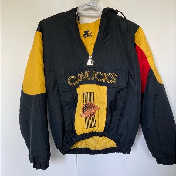 80’s Canucks Starter Pullover Jacket - Picture 1 of 4